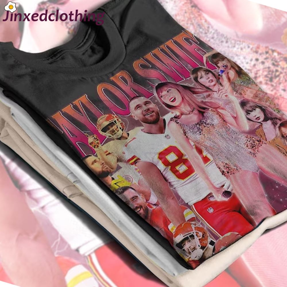 Official Travis Kelce And Taylor Swift Eras Tour Shirt Travis Kelce Shirt Taylor Swift Shirt 